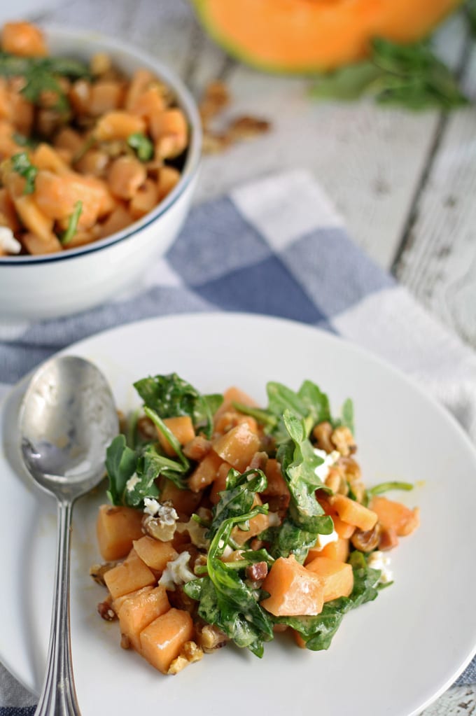 Savory Cantaloupe Salad | honeyandbirch.com