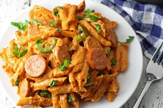 One Pot Spicy Sausage Skillet