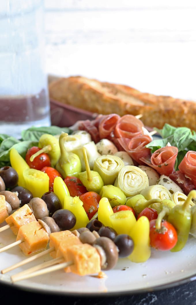 Antipasto Skewers Recipe Italian Appetizers Antipasto Skewers Recipe Italian Appetizers