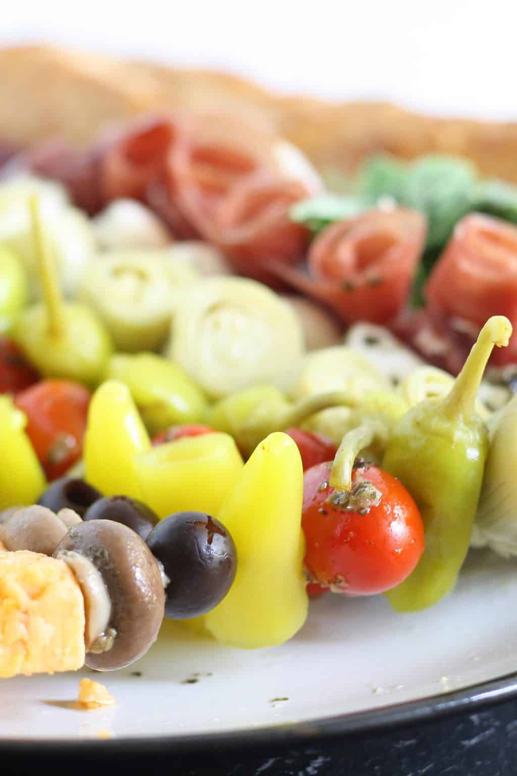 Antipasto Skewers Easy Italian Appetizer Recipe (with VIDEO!)