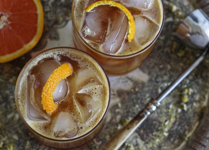 Looking for a new Fernet Braca cocktail? Try this Orange Italian Mule - an easy cocktail with an herbal twist on the moscow mule! #fernetbraca #sp 