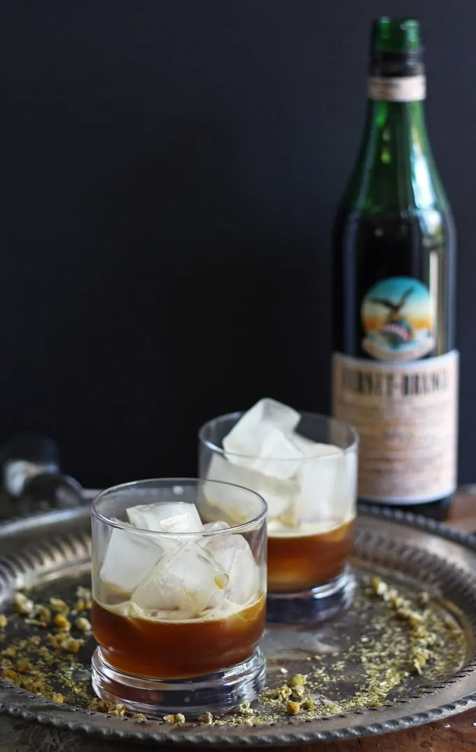 Looking for a new Fernet Braca cocktail? Try this Orange Italian Mule - an easy cocktail with an herbal twist on the moscow mule! #fernetbraca #sp 