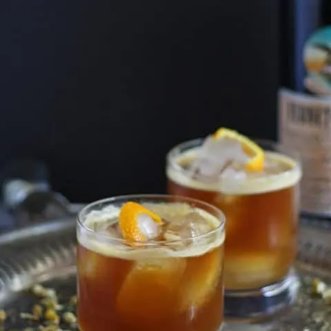 Orange Italian Mule - a refreshing and aromatic herbal take on the moscow mule! #fernetbranca #cocktail #sp