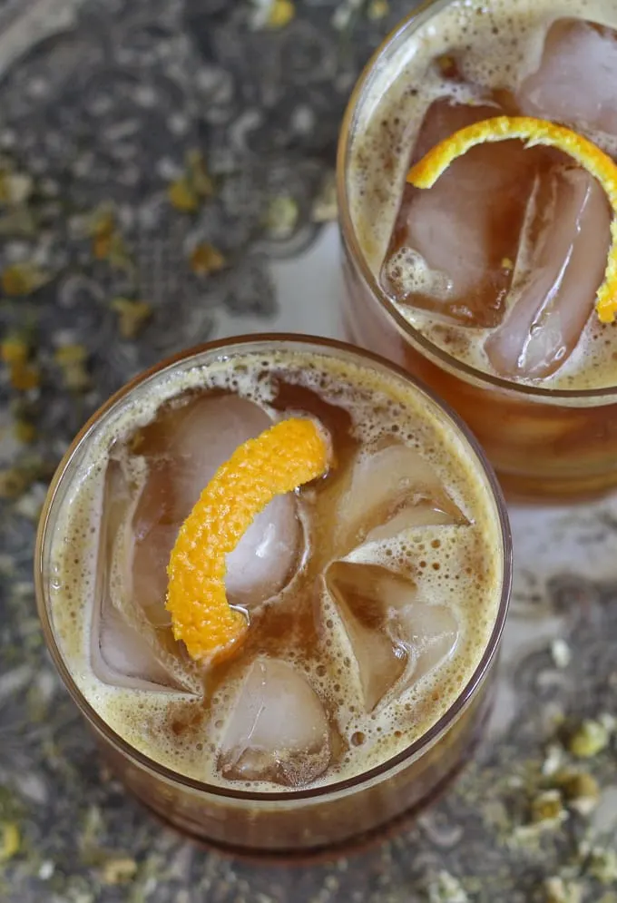 Orange Italian Mule - a refreshing and aromatic herbal take on the moscow mule! #fernetbranca #cocktail #sp