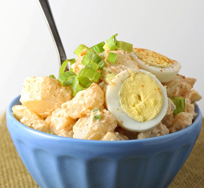 Potato Egg Salad Honey and Birch