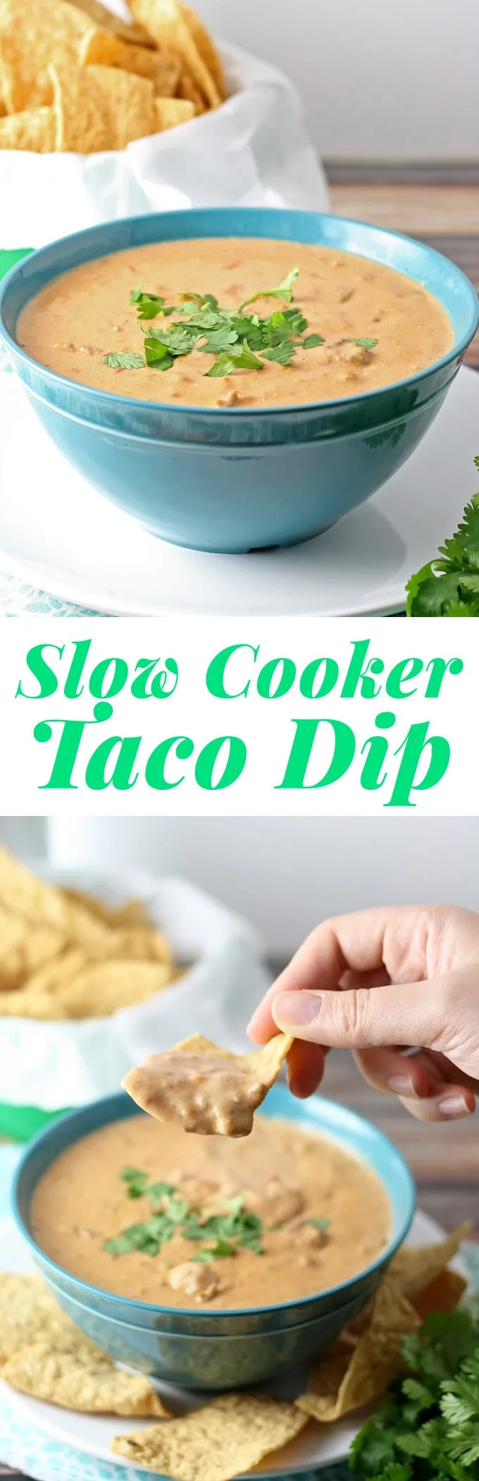 It's time to start thinking about football and tailgating! This recipe for slow cooker taco dip would be perfect for fall. | honeyandbirch.com
