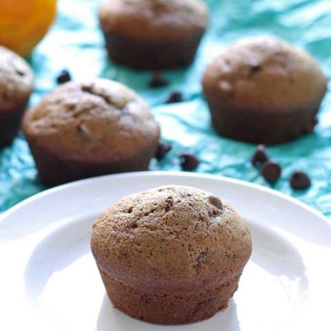 Chocolate Orange Muffins | honeyandbirch.com