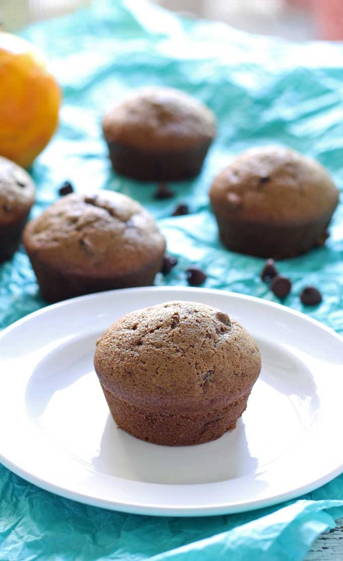 Chocolate Orange Muffins pin