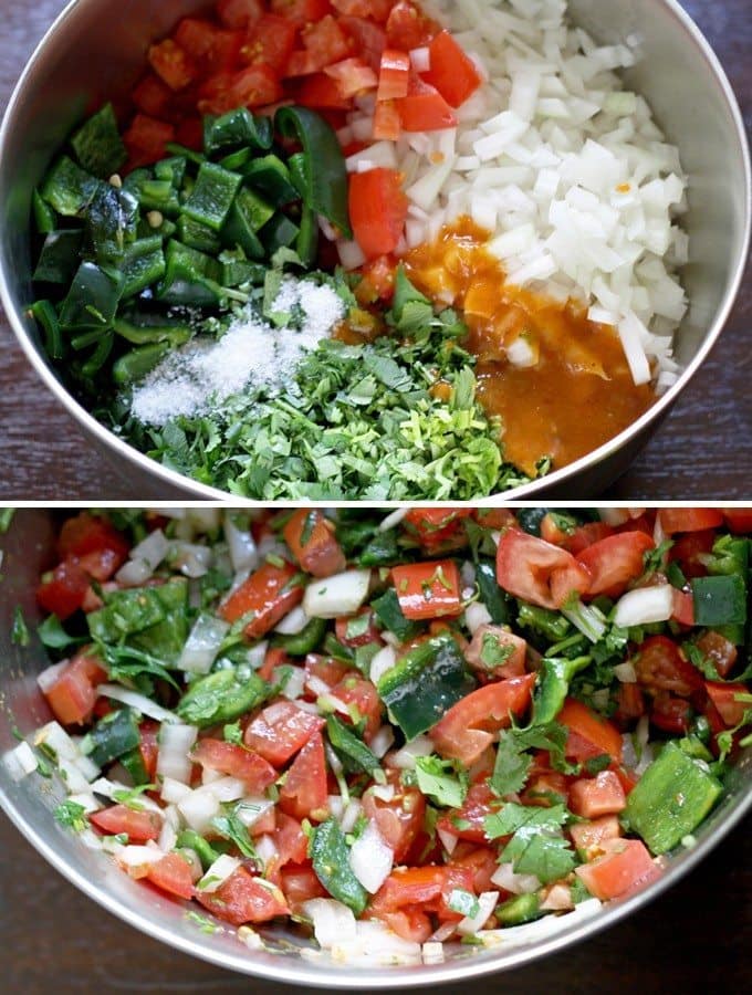 Fish Tacos with Poblano Pepper Pico de Gallo » The Thirsty Feast