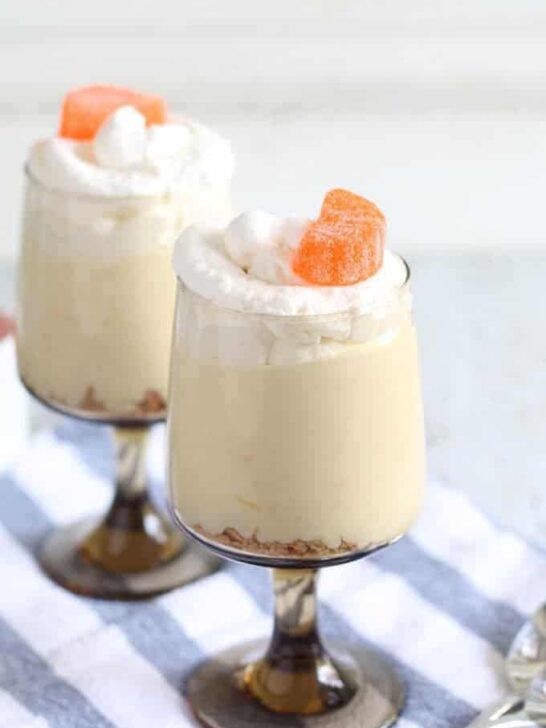 No Bake Dreamsicle Cheesecake