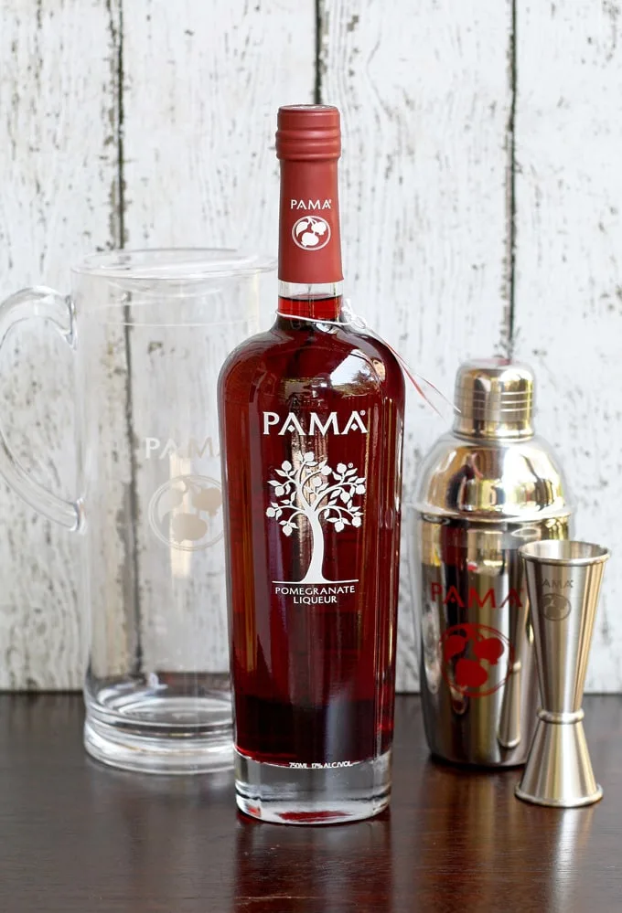 PAMA Sunrise Punch - perfect for summer parties! #PAMACelebrateSummer #sponsored | honeyandbirch.com