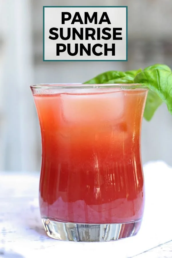 pama sunrise punch pinterest image