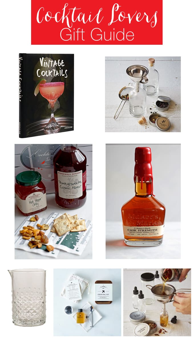 Cocktail Lovers Gift Guide 2015 - perfect for cocktail lovers, hosts and the everyday entertainer! | honeyandbirch.com