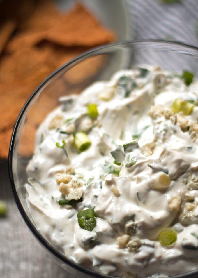 Blue Cheese Dip for Chips » Honey and Birch