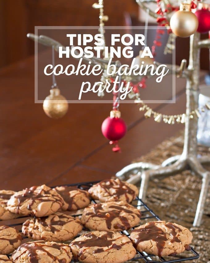 Tips for Hosting a Cookie Baking Party and a shopping list you can print out to take with you to the store! | honeyandbirch.com