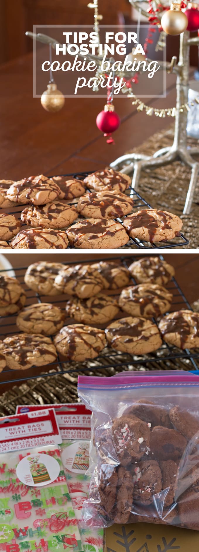 Tips for Hosting a Cookie Baking Party and a shopping list you can print out to take with you to the store! | honeyandbirch.com