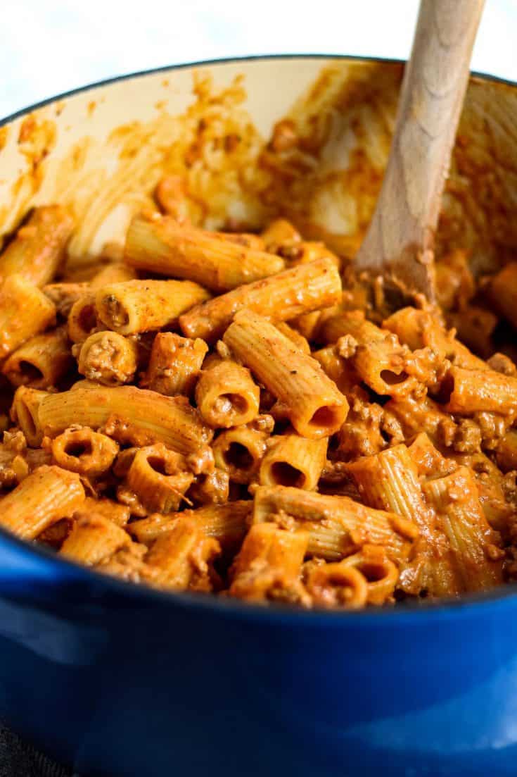 Creamy Taco Pasta Recipe Easy and Cheesy