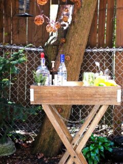 Outdoor Butler Tray Setups for World Market