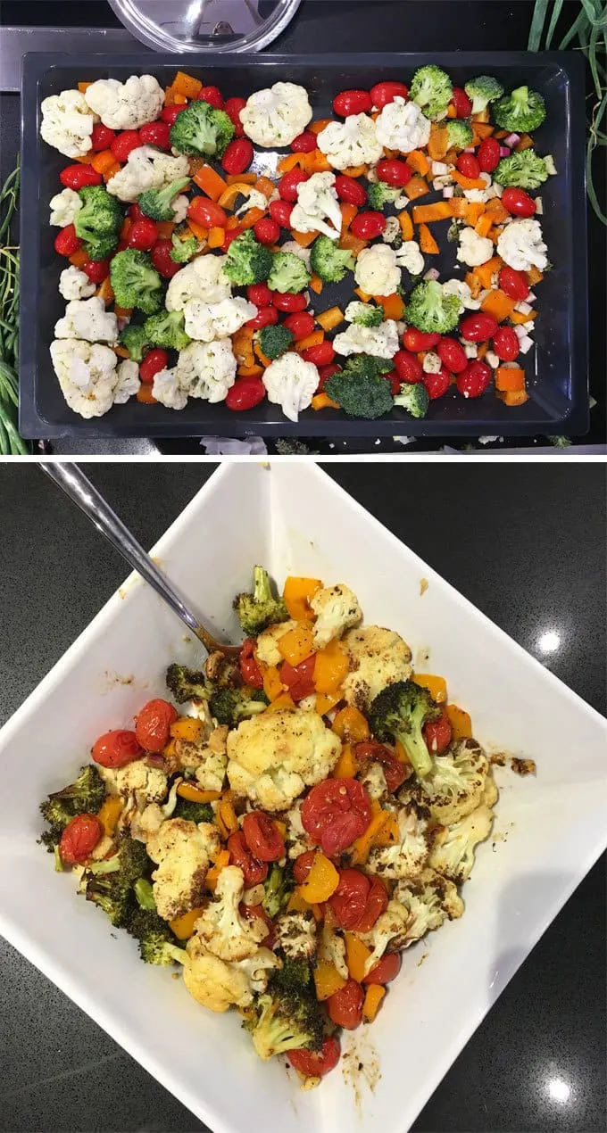 Veggie Before and After | Miele Culinary Adventure