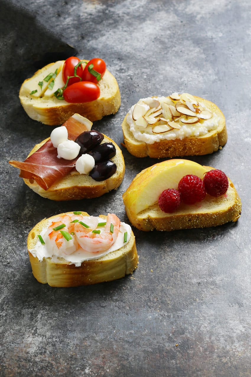 5 crostini to pair with Frappato