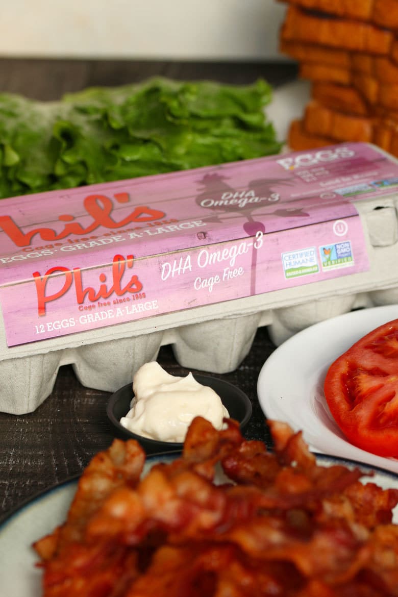 Deviled Egg BLT Sandwich Perfect for Lunch Honey and Birch