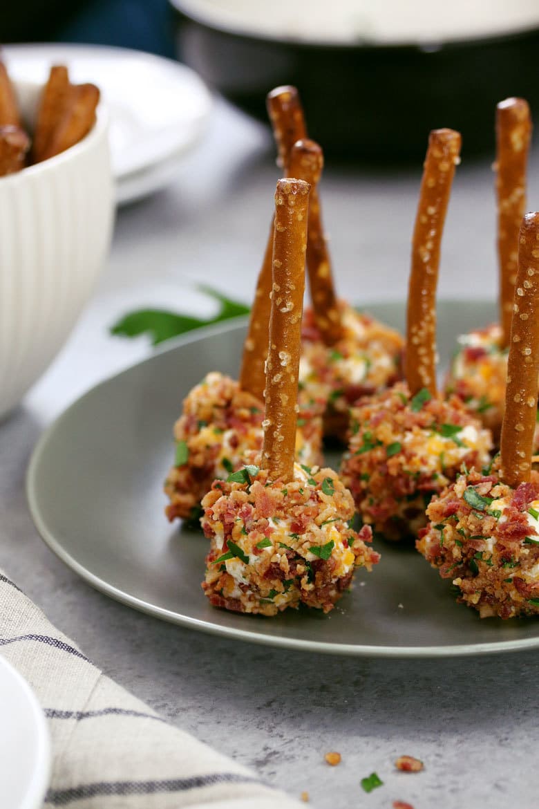 Mini Bacon Ranch Cheese Ball Recipe Game Day and Party