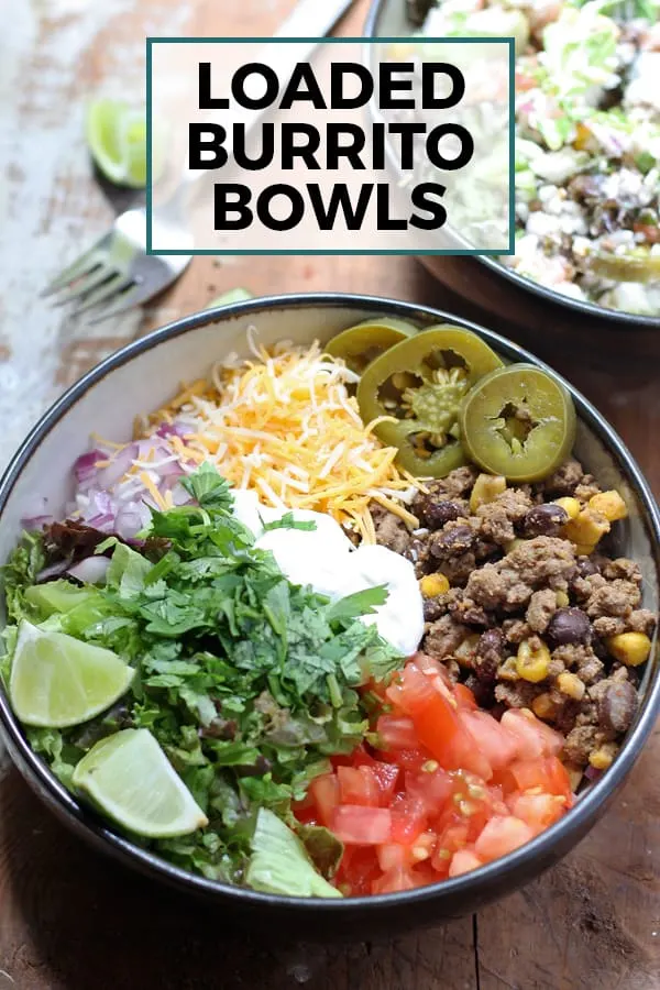 loaded burrito bowls pin