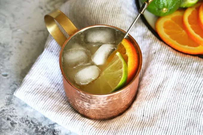 photo of orange Moscow mule