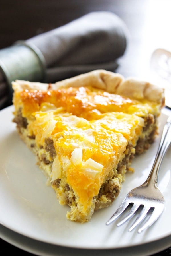 Mother's Day Brunch Meal Plan - Easy Sausage Breakfast Quiche