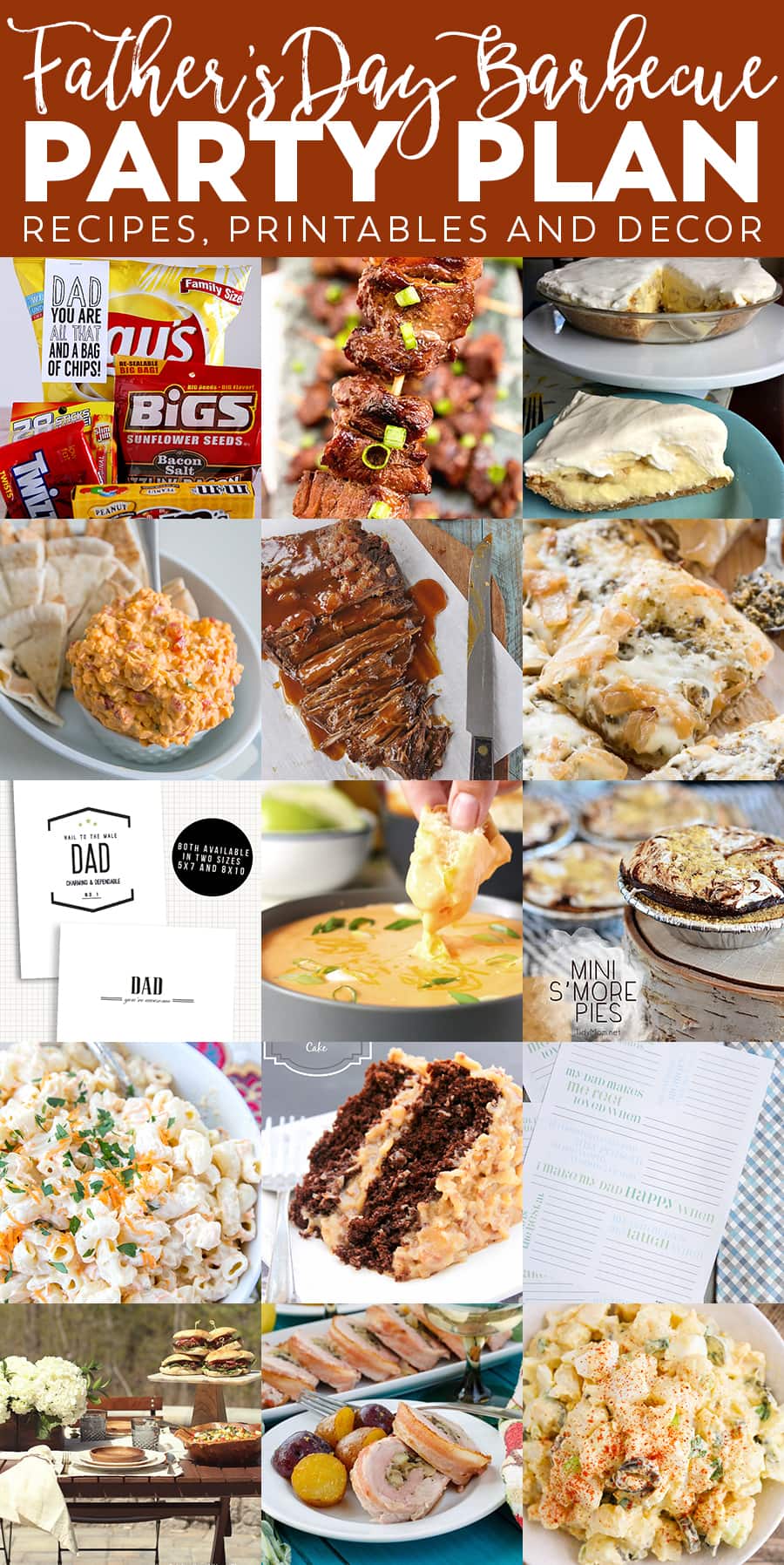 Fathers Day BBQ Party Plan!