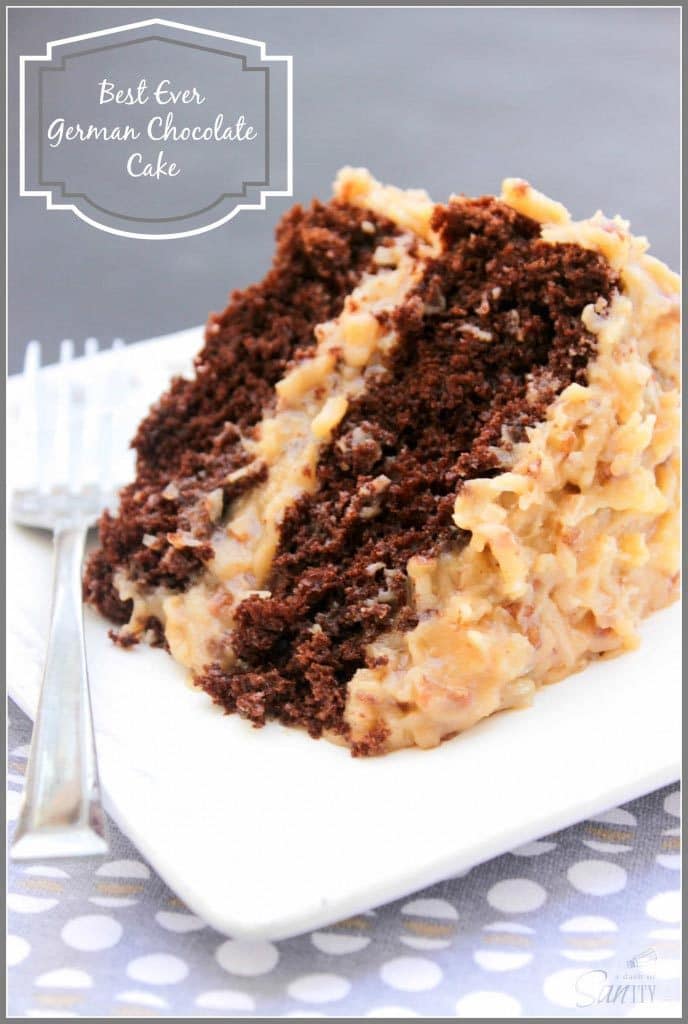 German chocolate cake