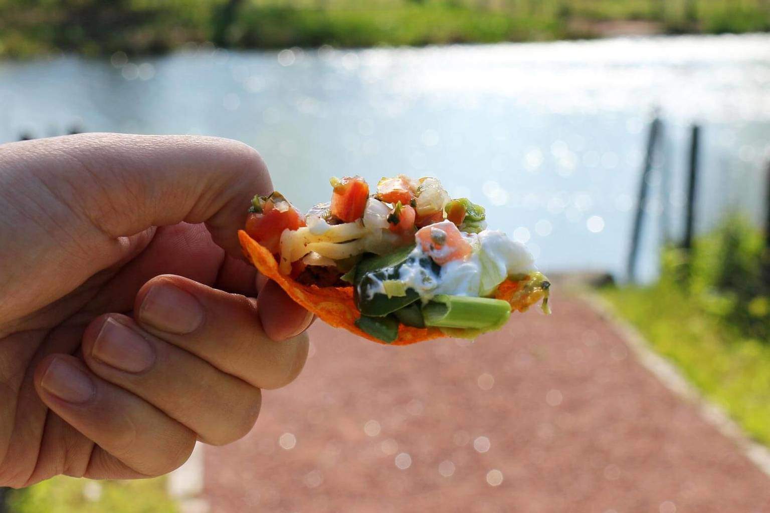 Say yes to summer with this easy recipe for Loaded Doritos Nachos. Whether you are lakeside or on a boat, this is easy to make and delicious! 