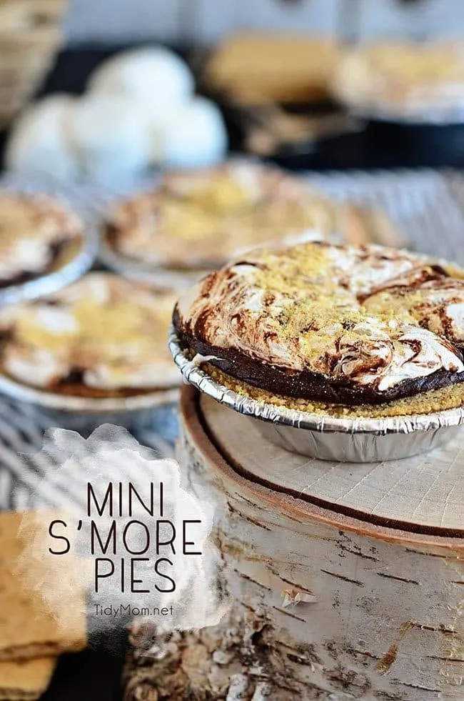mini smore pies