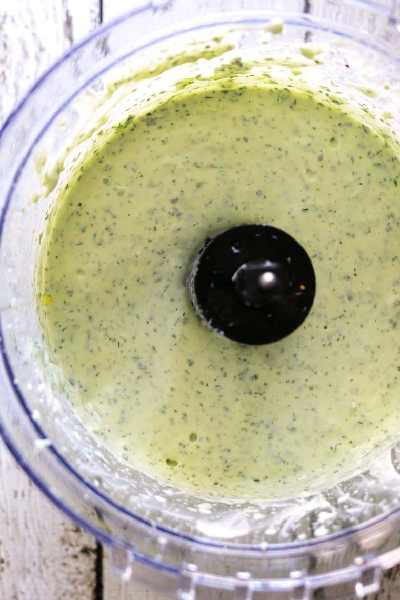 homemade jalapeno cilantro dressing