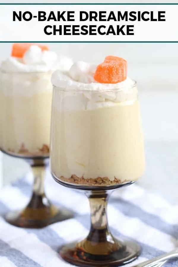 No Bake Dreamsicle Cheesecake » The Thirsty Feast