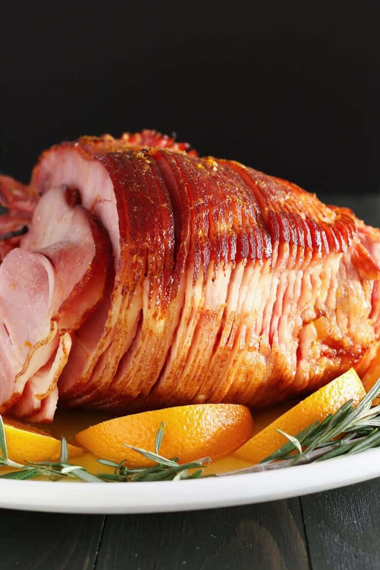 Best Honey Recipes - Easy Orange Honey Ham