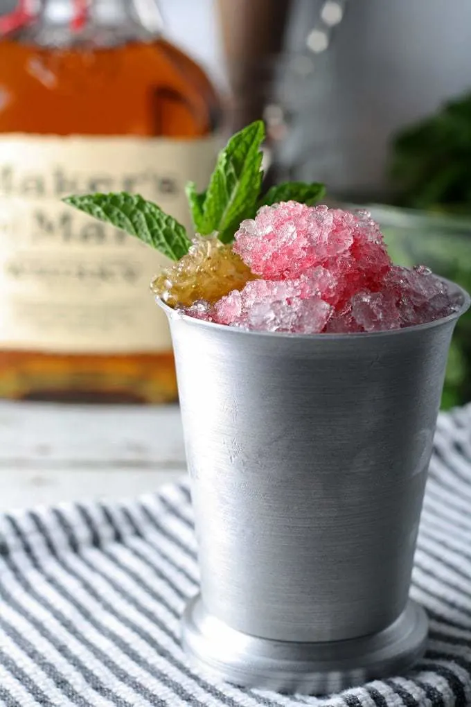 Best Honey Recipes - Hibiscus Honey Mint Julep