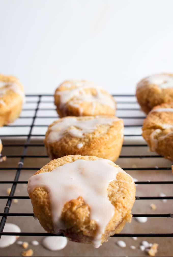 Enjoy the taste of spring year-round with this recipe for Gluten-Free Strawberry Muffins using frozen strawberries!