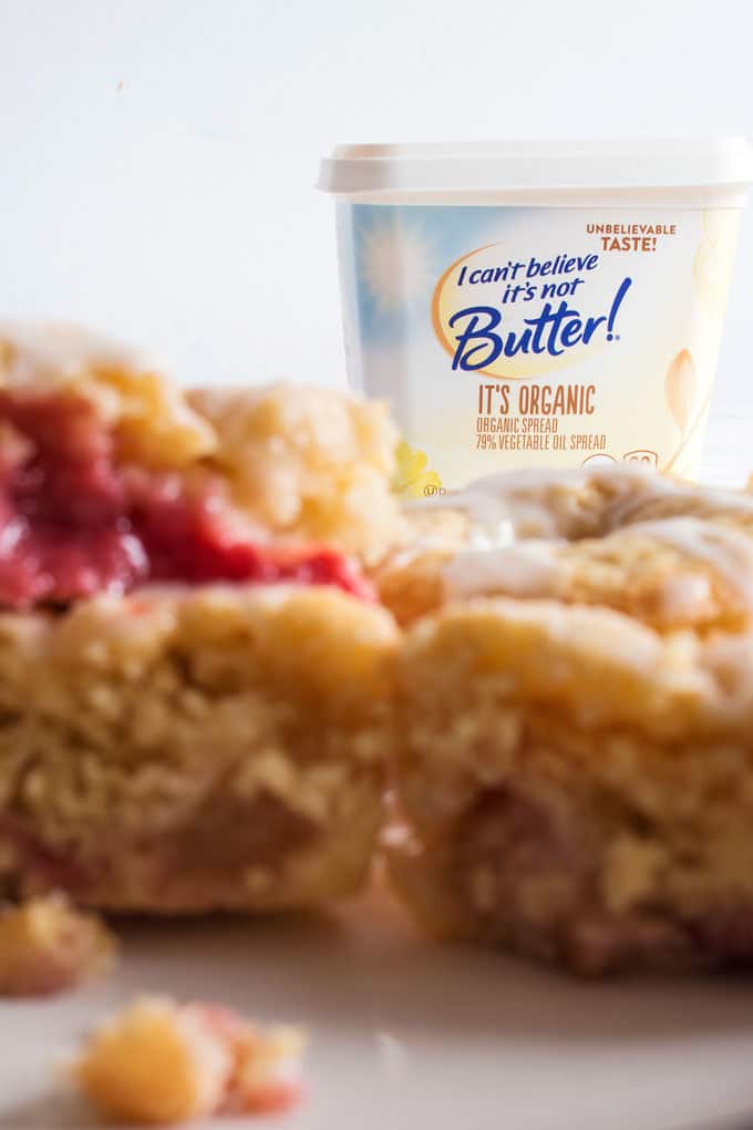 Enjoy the taste of spring year-round with this recipe for Gluten-Free Strawberry Muffins using frozen strawberries!