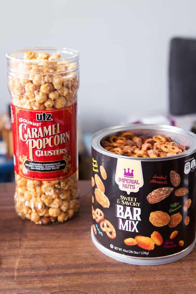 Beers of the World Bar snacks