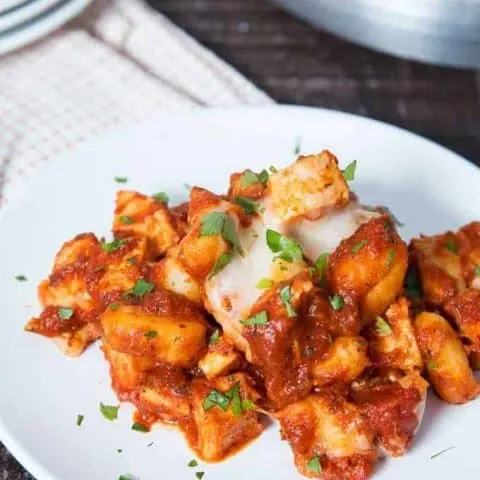 One Pot Cheesy Gnocchi