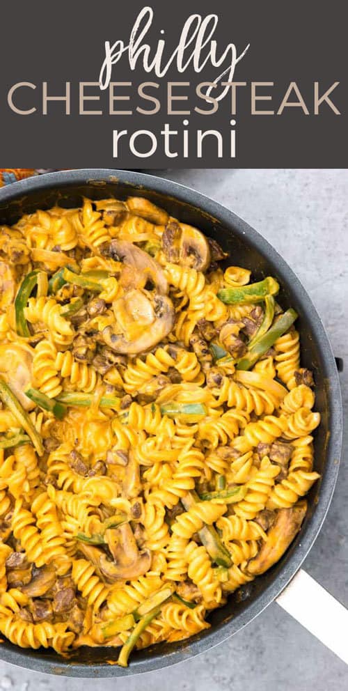 Philly cheesesteak rotini pin