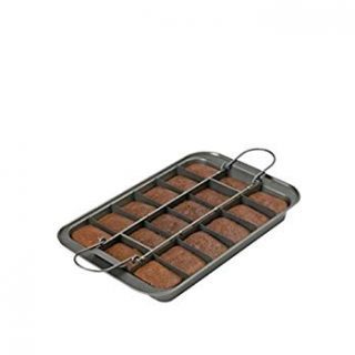 Chicago Metallic Professional Slice Solutions Brownie Pan, 9-Inch-by-13-Inch