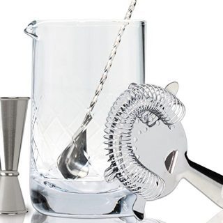 Crystal Cocktail Mixing Glass Set