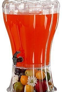 Buddeez Unbreakable 3-1/2-Gallon Beverage Dispenser with Removable Ice-Cone