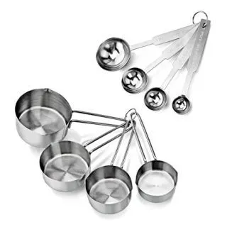 Measuring Cups and Spoons Combo Set