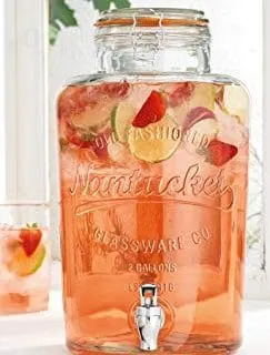 Home Essentials 2 Gallon Nantucket Drink Dispenser