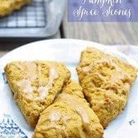 Pumpkin Spice Scones