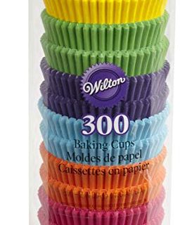 Wilton Bright Standard Cupcake Liners, 300-Count