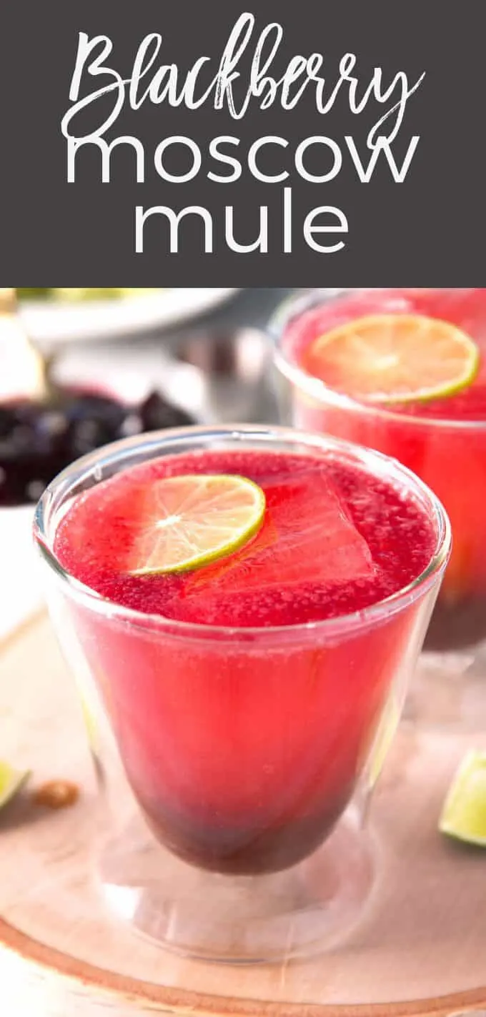 short blackberry Moscow mule pin